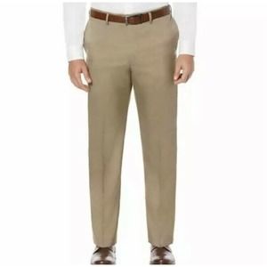 NWT Savane Mens Executive Flex Khaki Pant Size‎ 30X30 Tailored Straight Fit